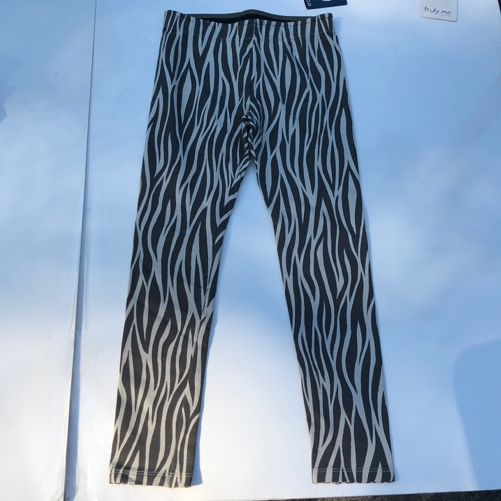 IKKS Girl Leggings Zebra Print